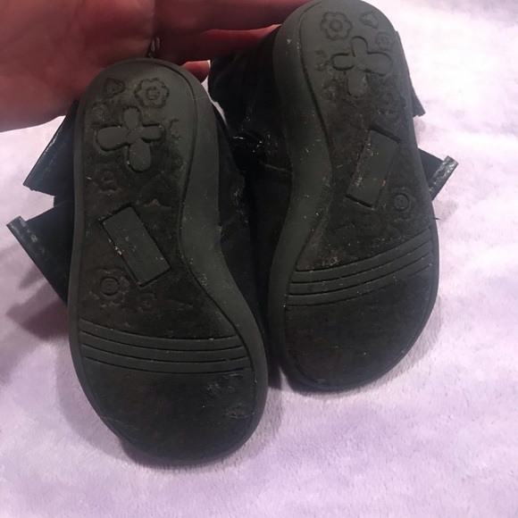 Cherokee Black Toddler Boots - Picture 3 of 4